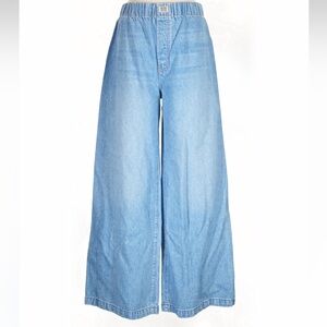 Mother Snacks Wide-Leg Jeans large like new
